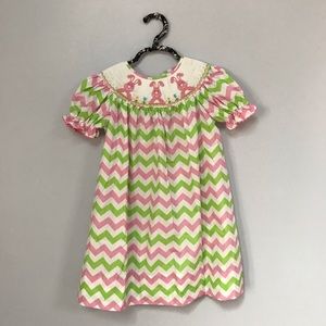 Smocked Easter dress